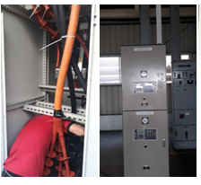 Lắp đặt thiết bị điện chuyên nghiệp, lắp đặt tủ trung thế cho Công ty Kumhotire