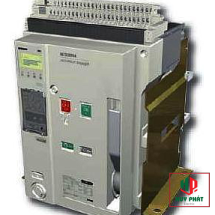 Máy cắt ACB Mitsubishi AE1600-SW 3P, 1600A, 65KA loại cố định