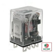 Relay trung gian Omron LY2N DC12, 8 chân 10A