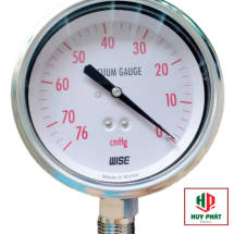 Đồng Hồ Áp Suất -76cmHg WISE