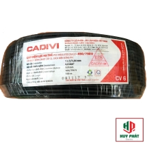 Cáp cadivi CV-6 0,6/1kV