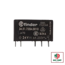 Relay  Finder 34.51.7.024.0010  6A 24VDC 5 chân