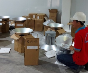 Lắp đặt hệ thống chiếu sáng nhà xưởng