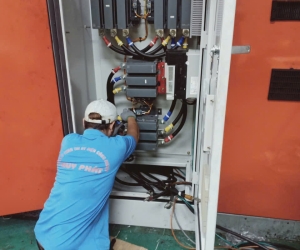 Cấp Nguồn Và Đấu Sao Tam Giác Đảo Chiều Quay Cho Motor